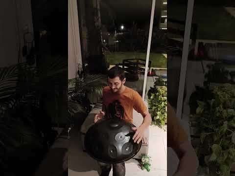 Algo Alegre.. Improvisación Handpan D Kurd #handpan #handpanmusic #shorts