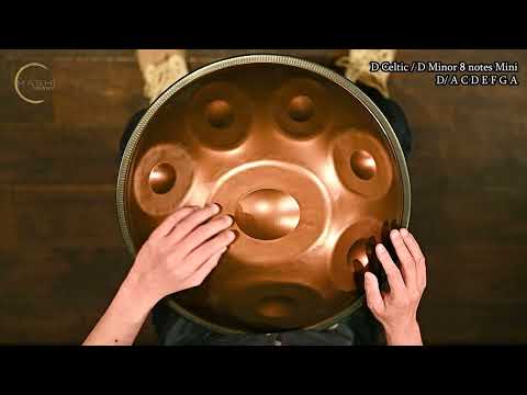 MASH handpan. 8音 D Celtic Minor Mini ・ D マイナー [D / A, C, D, E, F, G, A]