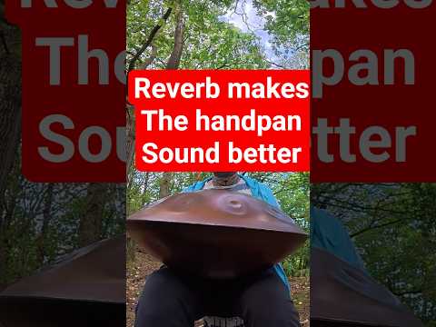 reverb makes the handpan sound better #handpan #handpanmusic #handpanyogamusic