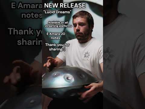 E Amara 20 | Relaxing Handpan Music | Ember steel Shaktipan | Ivan Judas | Lucid Dreams