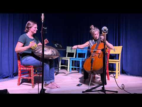 Handpan & Cello Duet at Muso Open Mic