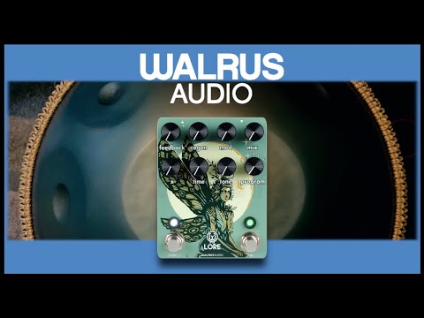 Walrus Audio LORE with my Bertelli HAND PAN (every program!) - Alfonso Corace