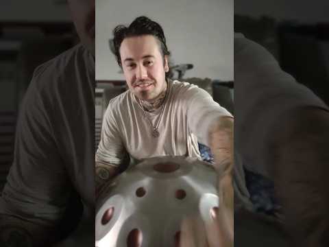 playing a mid spec handpan #handpan #handpancommunity #music