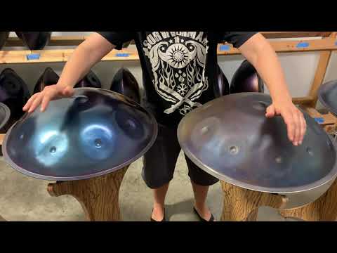 G Oxalis Handpan Comparison
