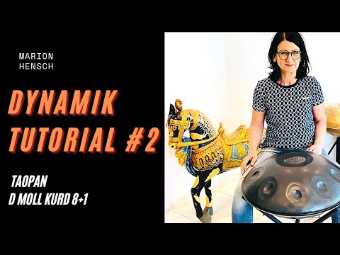 Handpan Anfänger Tutorial | Melodie & Dynamik| nur 5 Tonfelder| D Moll Kurd 8+1 |super easy