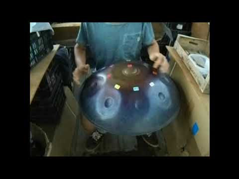 Handpan impro @ kitchen - rainy mood