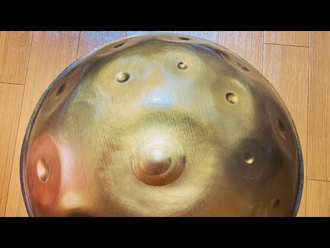 D Hijaz 18 prototype sonobe handpan