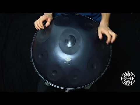 Eclipse Handpan | F Low Pygmy 9 | Nitriert | 440Hz |  F3/ G G# C D# F G G# C