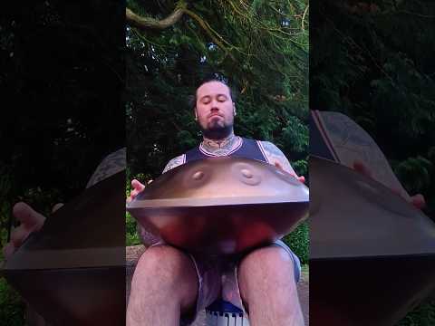 Feeling the love and energy in the woods #handpan #handpanmusic #relax #happy #woods #fyp #foryou