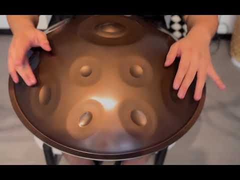 D Kurd 16 handpan allows for free creation. It has a rich variety of sounds