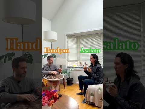 The BEAUTIFUL sounds of the D Kurd handpan and asalato #handpan #asalato #music #goodvibes #foryou