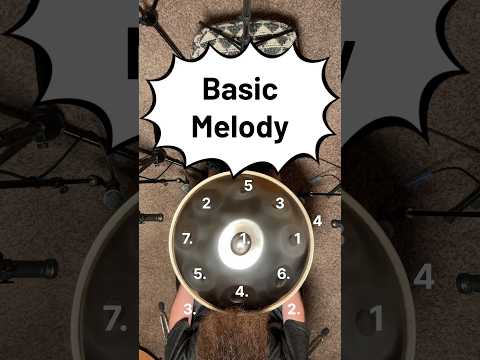 How to Play Amazing Grace - Melody with Handpan Dan 🕊️ #handpan #tutorial #lesson #amazinggrace
