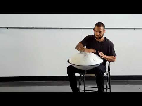 BeatRise - Stainless Steel Handpan - D Kurd 9
