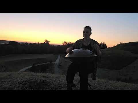 Sonnenaufgang mit Handpanmusik
