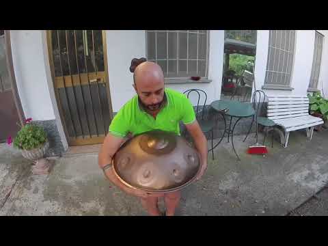 Handpan Disco Armonico Marco della Ratta F# Nordlys