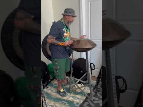 Big Bear Scale Handpan in Ayahuasca Ceremony, Joshua Tree, Ca