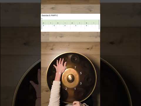 Fast Version, Handpan Tutorial, Exercise C for Hang Massive-Once Again, D Kurd, Kristina Savkova