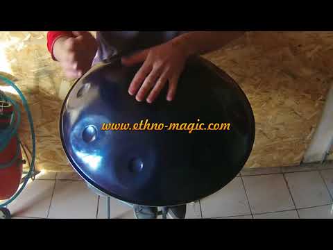 Handpan drum D minor Kurd