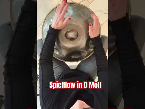 Spielflow in d Moll ✨ Pure Handpan Emotion #handpanlernen #handpan