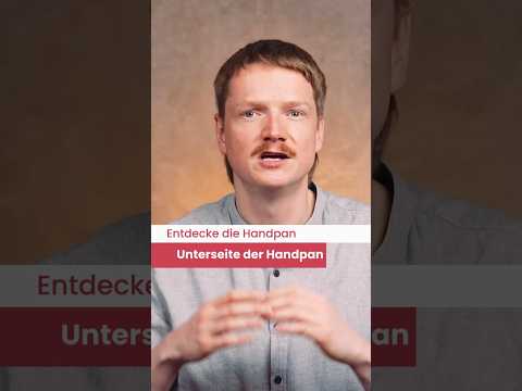 Entdecke die Handpan - Unterseite der Handpan