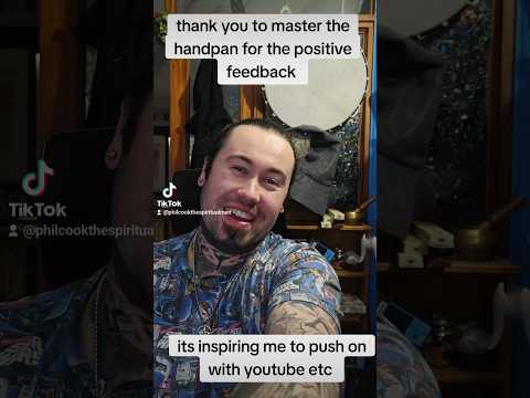 master the handpan thank you so much and for the positive feedback. feeling inspired and ready ☺️