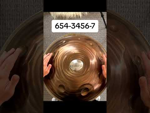 HOW TO PLAY LIKE A PRO LEARNING THIS RUN ON YOUR HANDPAN  #handpan #handpanplayer#music #tutorial