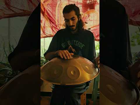 Go Outside! Handpan solo #shorts