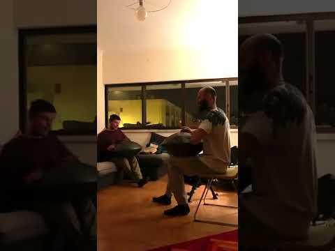 Konstantin Rössler & Flavio Salvaje -  Handpan Bothers.   #shorts