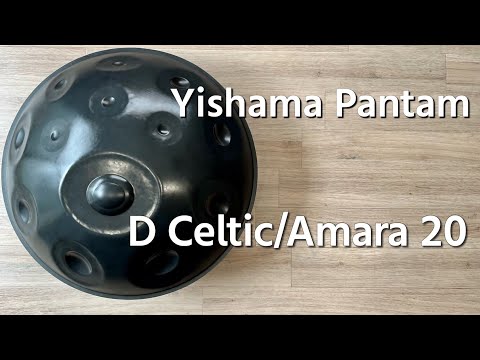 【ハンドパン販売】Yishama Pantam D Celtic/Amara 20 試奏3