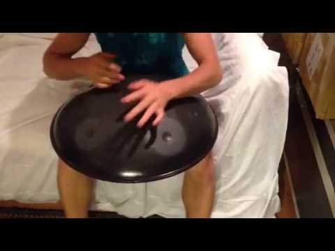 Original 9 Note Handpan in D 'Celtic' Minor _ VIDEO 2