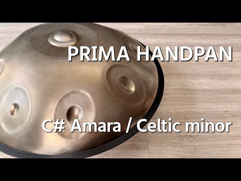【ハンドパン販売】PRIMA HANDPAN / C# Amara / Celtic Minor 試奏4