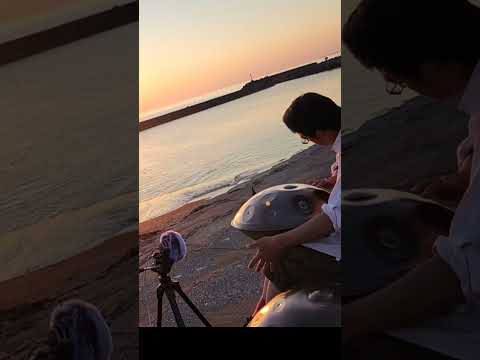 Shiiya sunset pantam3 2026.5.31.18:30 Hiroyukeeeeee handpan @muta_sound_sculptures e amara19