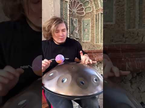 Listen to the music and enjoy #handpan #vibe #divine #mesmerizing #video