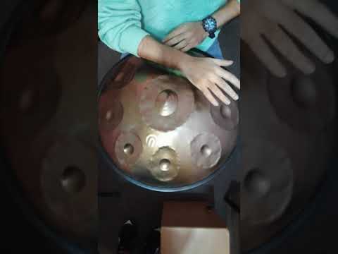 قطعه تنهایی 🛸🌌 #hangdrum #handpan #هندپن #هنگدرام #alipantam