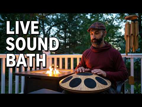 Live Sound Bath Replay | Neotone Digital Handpan, Koshi Chimes, Birdsong | 10/5/2026