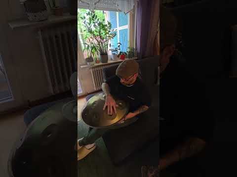 Handpan Mr.Pan E-Sabye 12+5 Töne 440Hz  (Handyaufnahme)