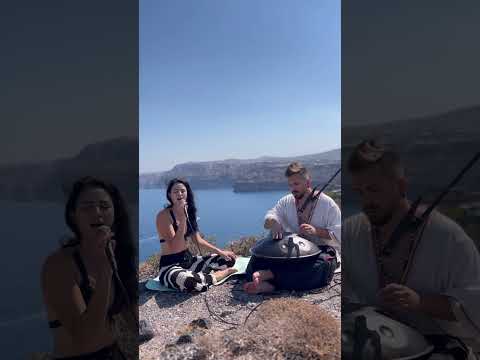#MusicVideo #Duet #Handpan #Vocalist #Santorini #NatureMusic #IslandVibes #MusicianLife