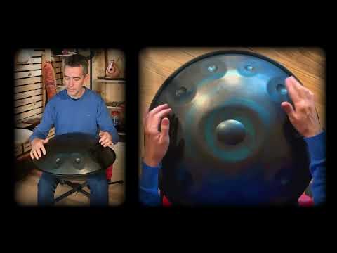 Tutoriel Handpan D Celtic, D amara, NONESUCH, débutants intermédiaire, hang, learn easy