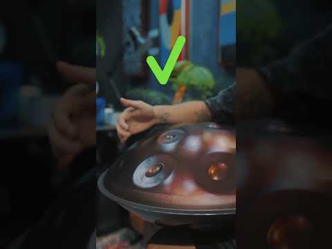 Cách gõ Handpan ra tiếng #handpan #healing #hangdrum