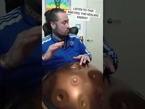LISTEN TO THIS AND FEEL THE HEALING ENERGY(better with headphones)#handpan #heal #healingjourney