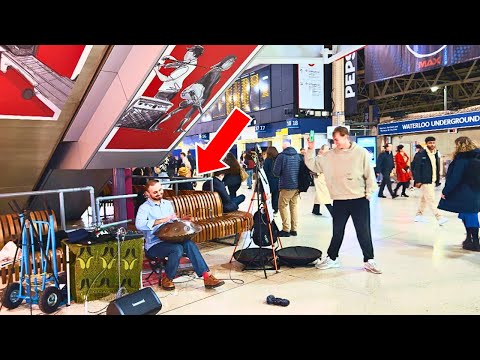 Amazing RARE Instrument in London Underground Station