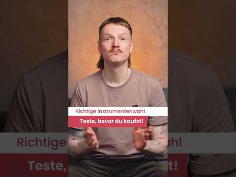 Finde dein Instrument: Der ultimative Tipp vom Profi!