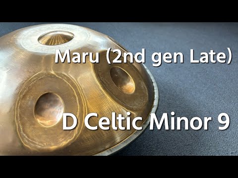 【ハンドパン販売】 Maru (2nd gen Late) / D Celtic Minor 9 試奏 2