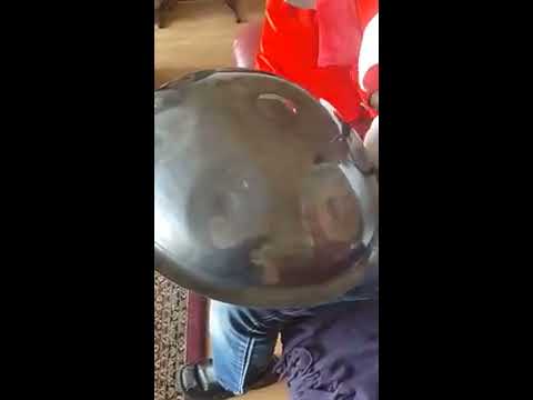 KaribPAN 'D' Minor Handpan (Celtic Minor Series #1) Video #2