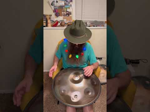 It Came Upon the Midnight Clear on handpan 🕛 #ItCameUpontheMidnightClear #Christmas #handpandan