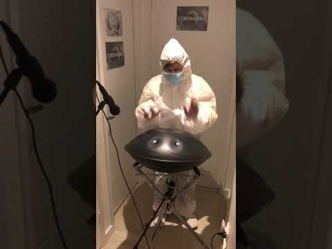Coronavirus pandemic with handpan #coronavirus#Mita handpan #stay at home 🙏