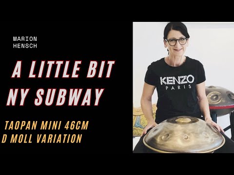 Groovige Subway Arpeggios | Taopan Mini D Minor | #handpanmusic