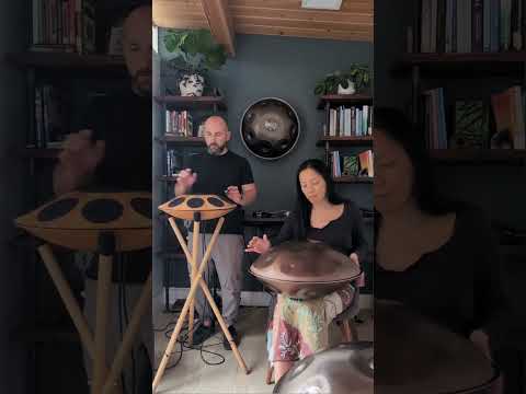 Digital + acoustic handpan jam