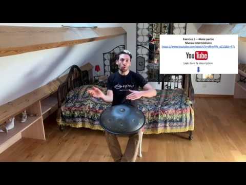 Premier tutoriel Handpan (niveau intermédiaire), cinquième partie - par Gérard Spencer