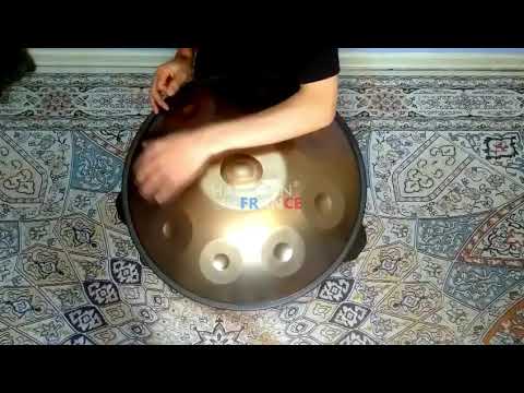 Handpan 13 notes Kurd en Ré mineur